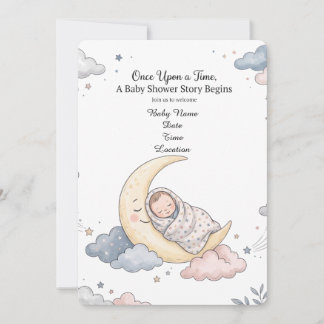 Whimsische Storybook-Klassiker | Babyparty Einladung