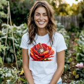 Whimsischer Aquarellgarten T-Shirt