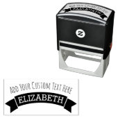 Whimsischer Banner mit benutzerdefiniertem Text un Permastempel (Beispiel)