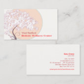 Whimsischer Baum des Lebens Natur und Gesundheit Visitenkarte (Vorne/Hinten)