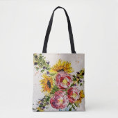 Whimsischer Blume Tasche (Vorderseite)