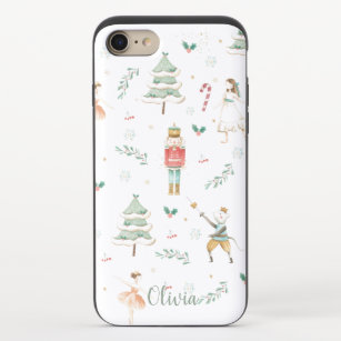 Whimsischer Chic The Nutcracker Weihnachtsballett  iPhone 8/7 Slider Hülle
