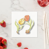 Whimsischer Cocktail Napkins Serviette (Beispiel)