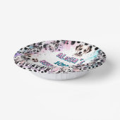 Whimsischer Dalmatiner Welpe Geburtstagsparty Pappteller (Gewinkelt)