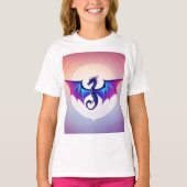 Whimsischer Dragon Watercolor-T - Shirt (Vorderseite)