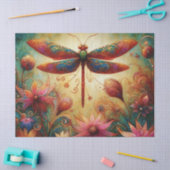 Whimsischer Dragonfly Abstrakte Decoupage Seidenpapier (Basteln)
