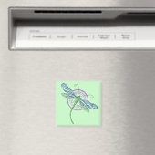 Whimsischer Dragonfly Magnet (In Situ (Geschirrspüler))
