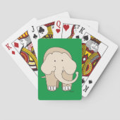 Whimsischer Elefant Spielkarten (Rückseite)