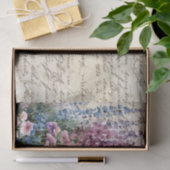 Whimsischer englischer Hütte Blumengarten Alter Bu Seidenpapier (Geschenk)