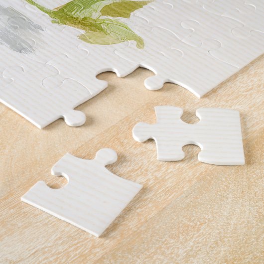 Whimsischer Fall Pastel Pumpkin Stack Puzzle (Seite)