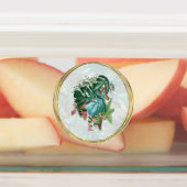 Whimsischer Fantasiewelt mit tropischem Geschmack Etiketten (Befestigt)