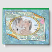 Whimsischer Fantasiewelt mit tropischem Geschmack Gästebuch (Vorderseite)