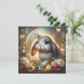 Whimsischer Fantasy Art Locarno Feiertagskarte (Stehend Vorderseite)