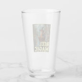 Whimsischer Fischereiassistent Glas (Rückseite)