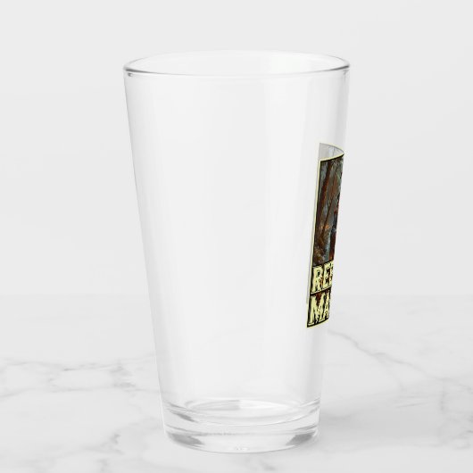 Whimsischer Fischereiassistent Glas (Rechts)