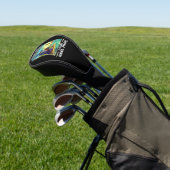 Whimsischer Fischereiassistent Golf Headcover (In SItu)