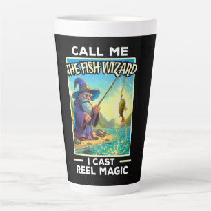 Whimsischer Fischereiassistent Milchtasse