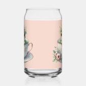 Whimsischer Frosch im Blumenkohl Dosenglas (Rechts)