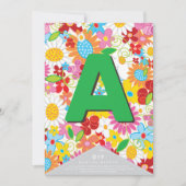 Whimsischer Frühlingsblumen Garden DIY Jagdbanner (Vorderseite)