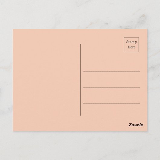 Whimsischer Frühlingswasserfarbe Kunst Postkarte (Rückseite)