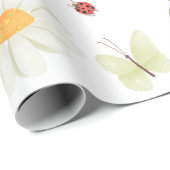 Whimsischer Garten Geschenkpapier (Rolleneckpunkt)