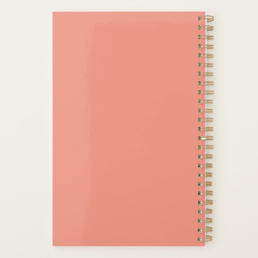 Whimsischer Garten Gnome Rustikale Hochzeitsfeier Planer (Rückseite)