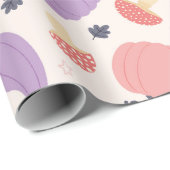Whimsischer Herbsternte Geschenkpapier (Rolleneckpunkt)