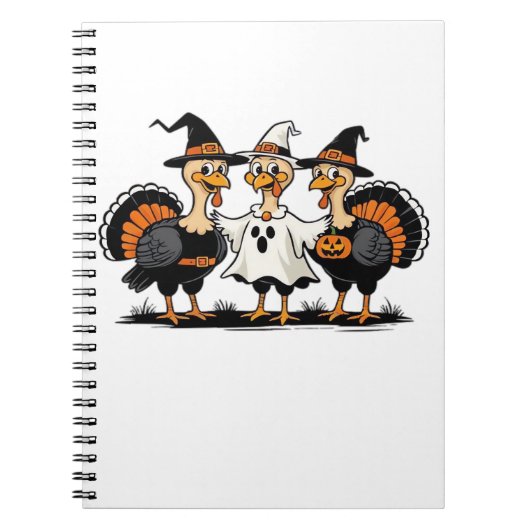 Whimsischer Herbstpatchwork Pumpkin Cosy Fall Flor Notizblock (Vorderseite)