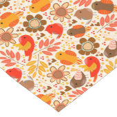 Whimsischer Herbsttisch Kurzer Tischläufer (Ecke)