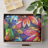Whimsischer Impressionismus Seidenpapier (Geschenk)