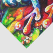 Whimsischer Impressionismus Seidenpapier (Detail)