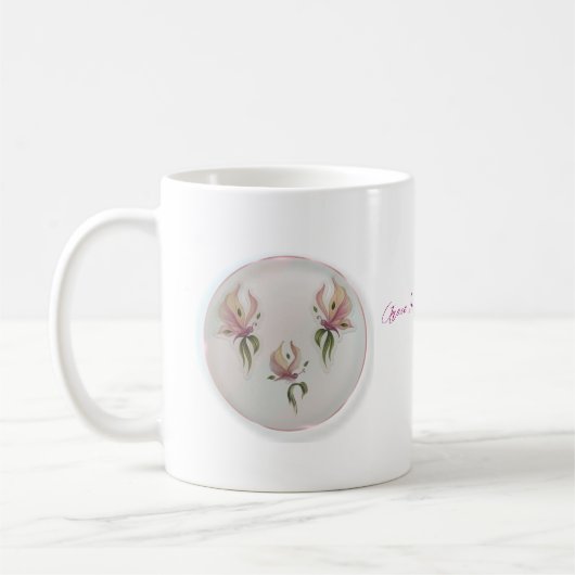Whimsischer Kaffeekaffee Tasse (Links)