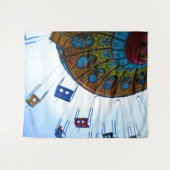 Whimsischer Karnevalsritt Wandteppich (Vorderseite (Horizontal))