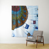 Whimsischer Karnevalsritt Wandteppich (Beispiel)