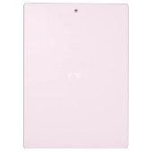 Whimsischer Kirschblüten Personalisiert Klemmbrett (Rückseite)