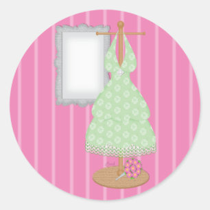 Whimsischer Kleiderladen Bridesmaid Sticker