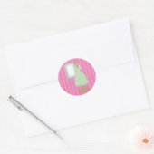 Whimsischer Kleiderladen Bridesmaid Sticker (Umschlag)