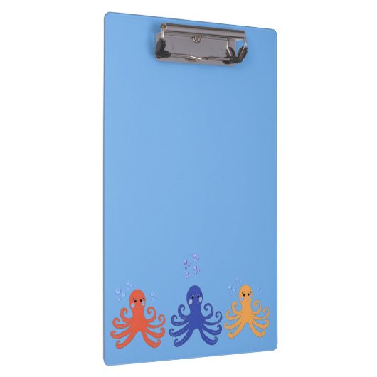 Whimsischer Krake Klemmbrett (Rechts)