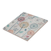 Whimsischer Kronleuchter - Rot, Gelb, Weiß und Aqu Fliese (Seite)