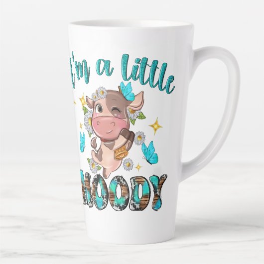 Whimsischer Kuh-Spaß Milchtasse (Rechts)
