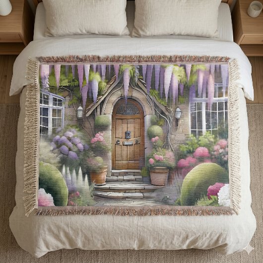 Whimsischer Landhausgartenweg Decke
