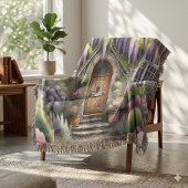 Whimsischer Landhausgartenweg Decke