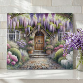 Whimsischer Landhausgartenweg Schneidebrett