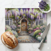 Whimsischer Landhausgartenweg Schneidebrett