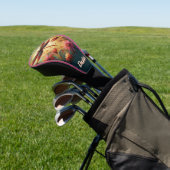 Whimsischer Libellenfliege Abstrakt Personalisiert Golf Headcover (In SItu)