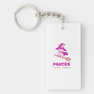 Whimsischer Mausarm Schlüsselanhänger