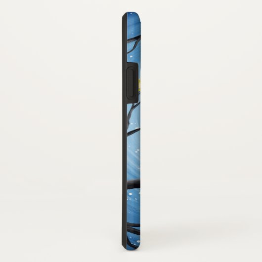 Whimsischer Mond mit Katzen Case-Mate iPhone Hülle (Hinten/Rechts)