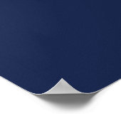 Whimsischer Mond und Sterne Poster (Ecke)
