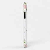 Whimsischer Niedlicher Igel Rosa Blütenblüte Case-Mate iPhone Hülle (Hinten/Rechts)