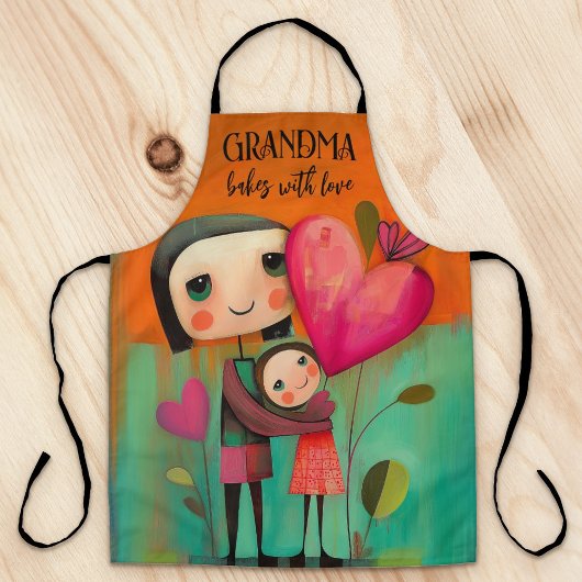 Whimsischer Niedlicher Mama Backen mit Liebe Schürze